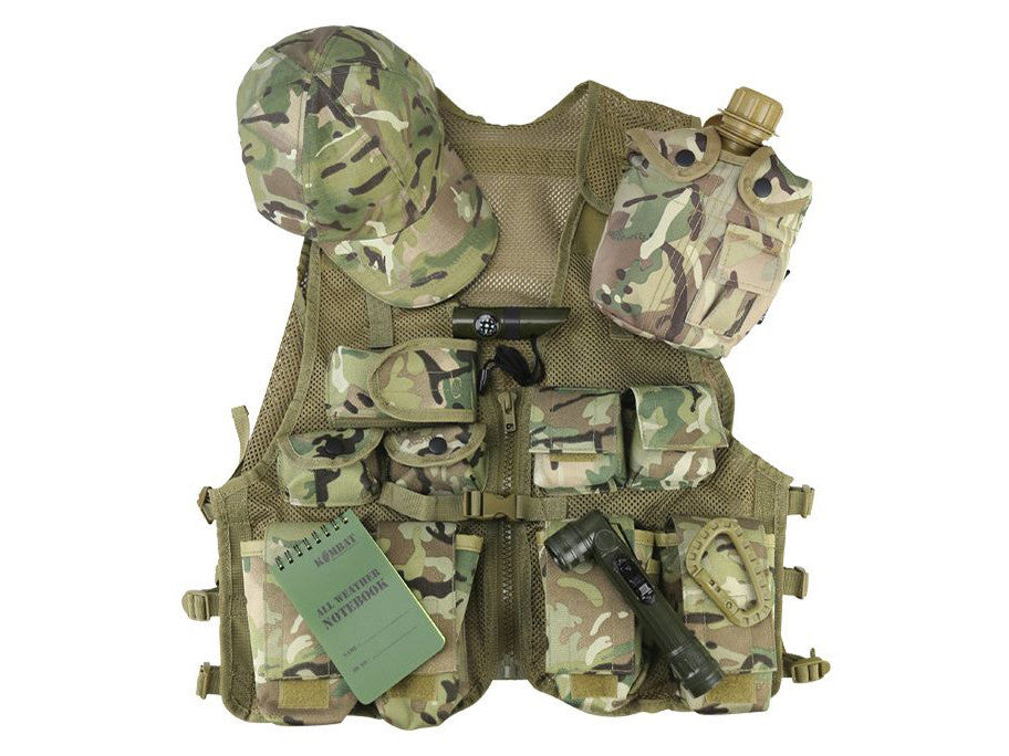 KOMBAT TATTICO Kids Adventure Vest Set - BTP