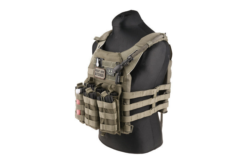 GFC TATTICO JPC plate carrier 600D vest NERO BLACK
