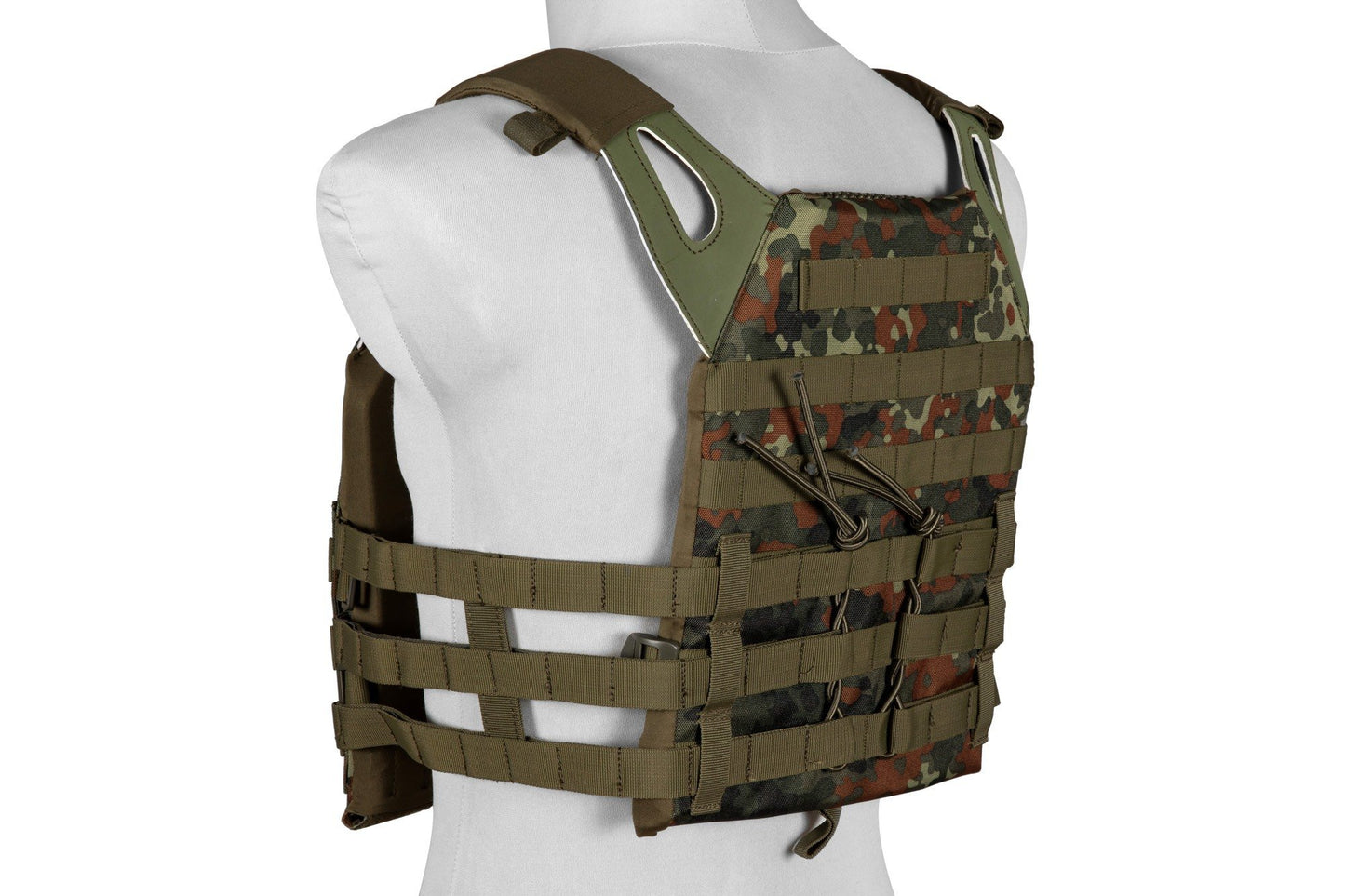 GFC TATTICO JPC plate carrier 600D vest Flecktarn BW TEDESCO