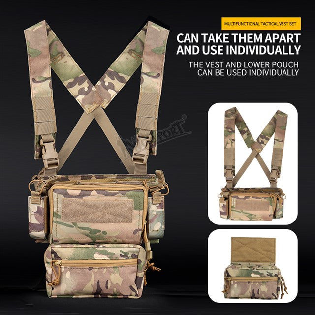 WST D3TMVS Tactical Chest Rig – Coyote