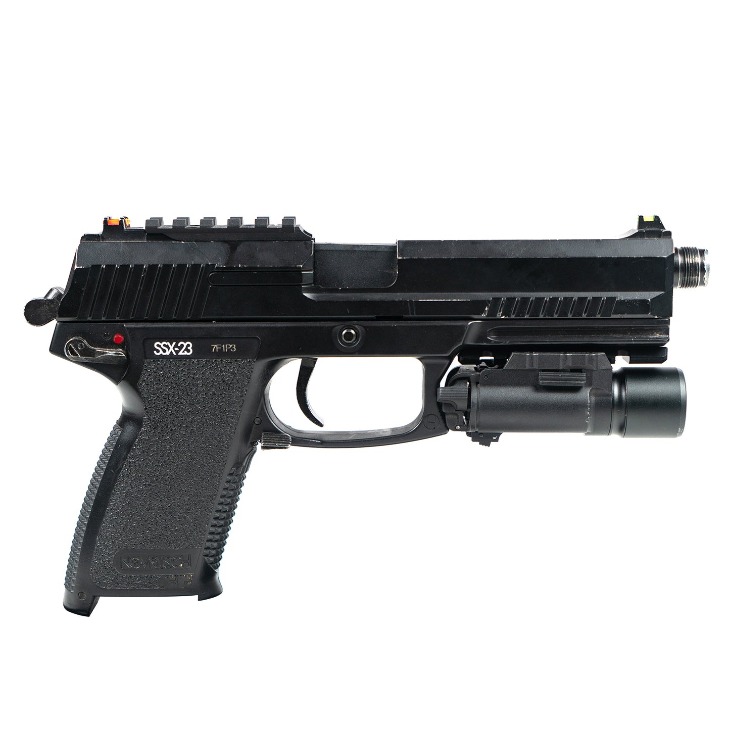 Novritsch SSX23 CNC Frame RIS Rail - Black