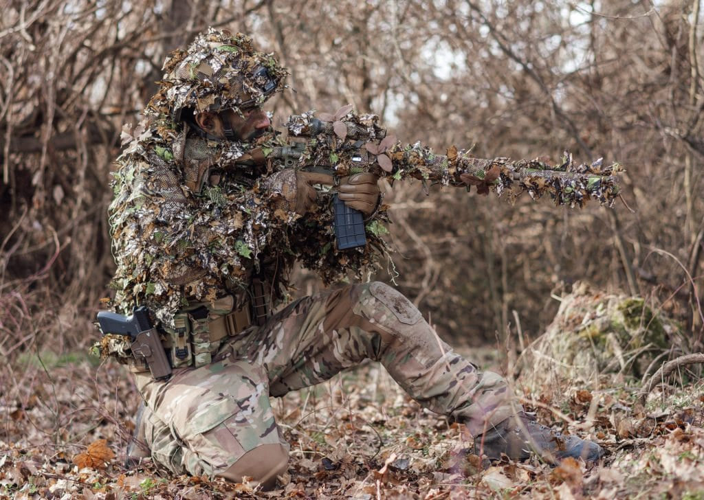 Novritsch Helmet 3D Camo Cover - Flecktarn