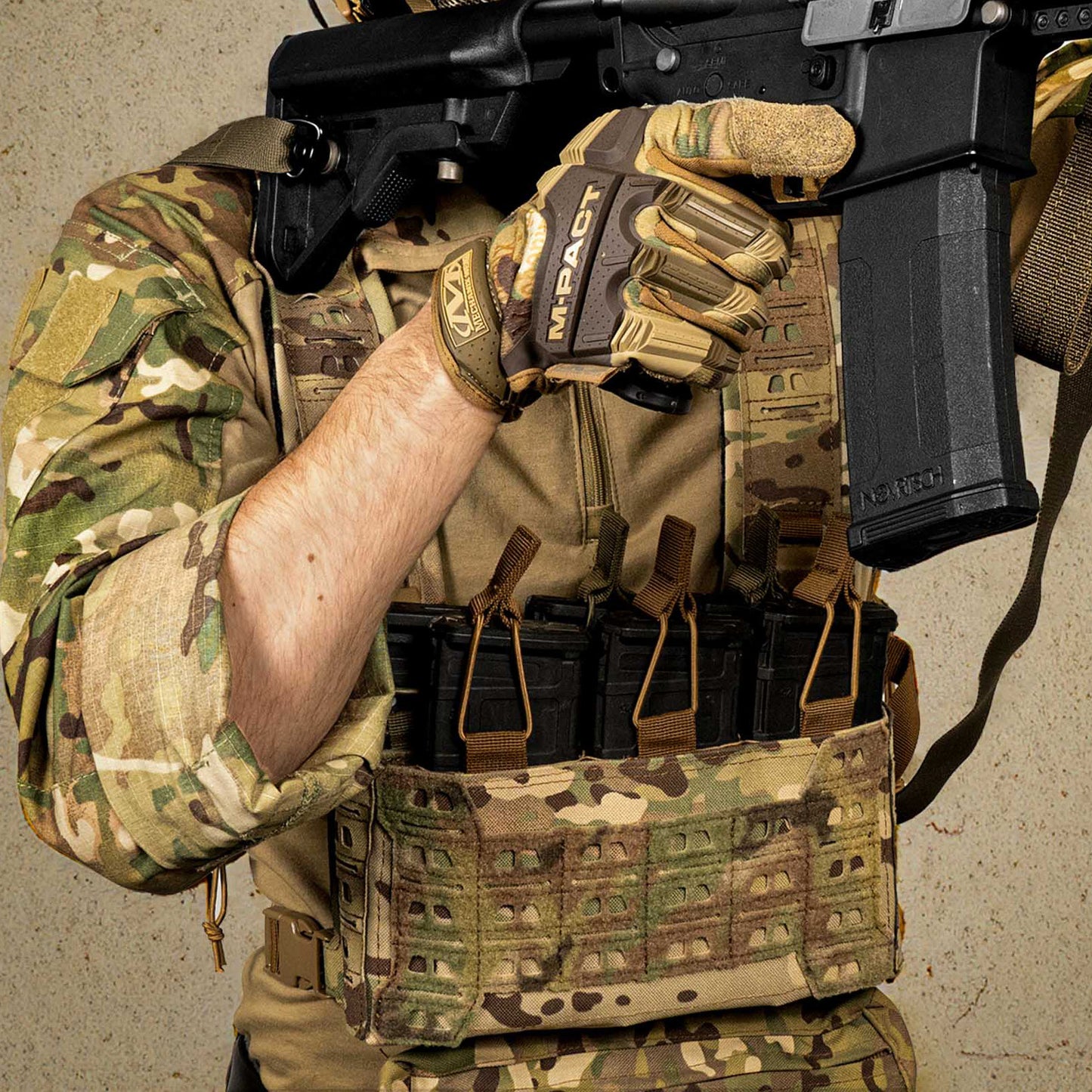 Novritsch INSERT Pouch M4 / AR15 for 3 Magazines - Green