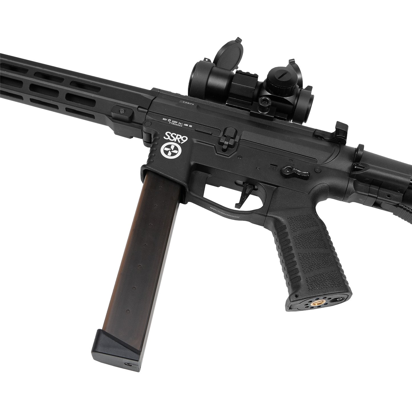 Novritsch SSR9 Mid-Cap Magazine, 120 BBs - Transparent