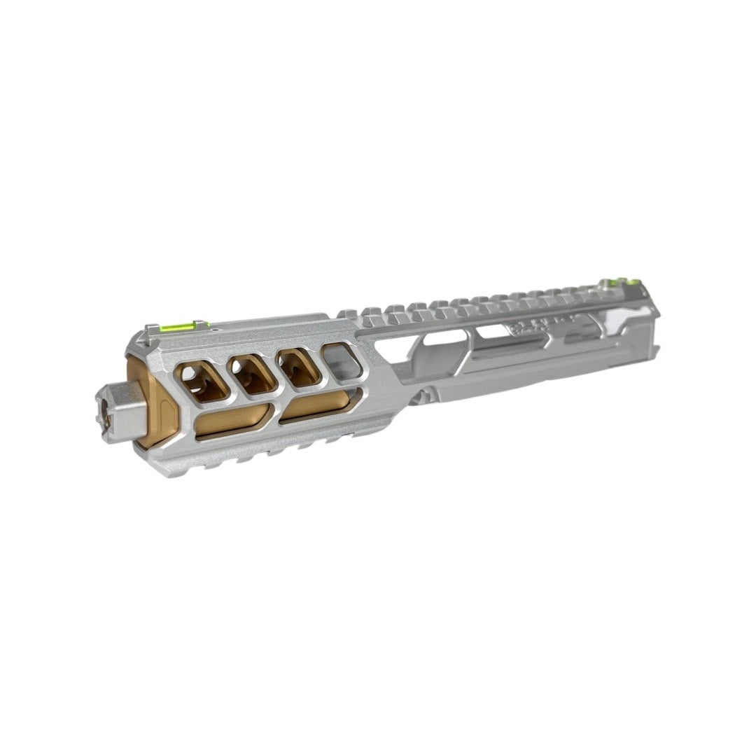 CTM FUKU-2 CNC Upper Set V2 for AAP-01, CUTOUT (Long) - Silver / Gold