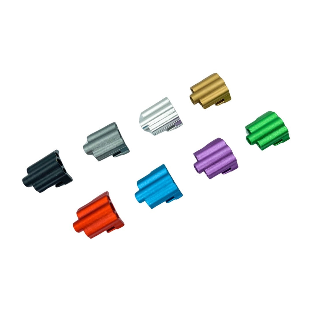 CTM CNC Aluminum Nozzle Block for AAP-01 - Blue