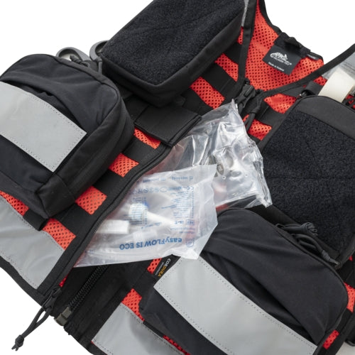 HELIKON SAR Emergency Rescue MOLLE Vest - Black - L-2XL