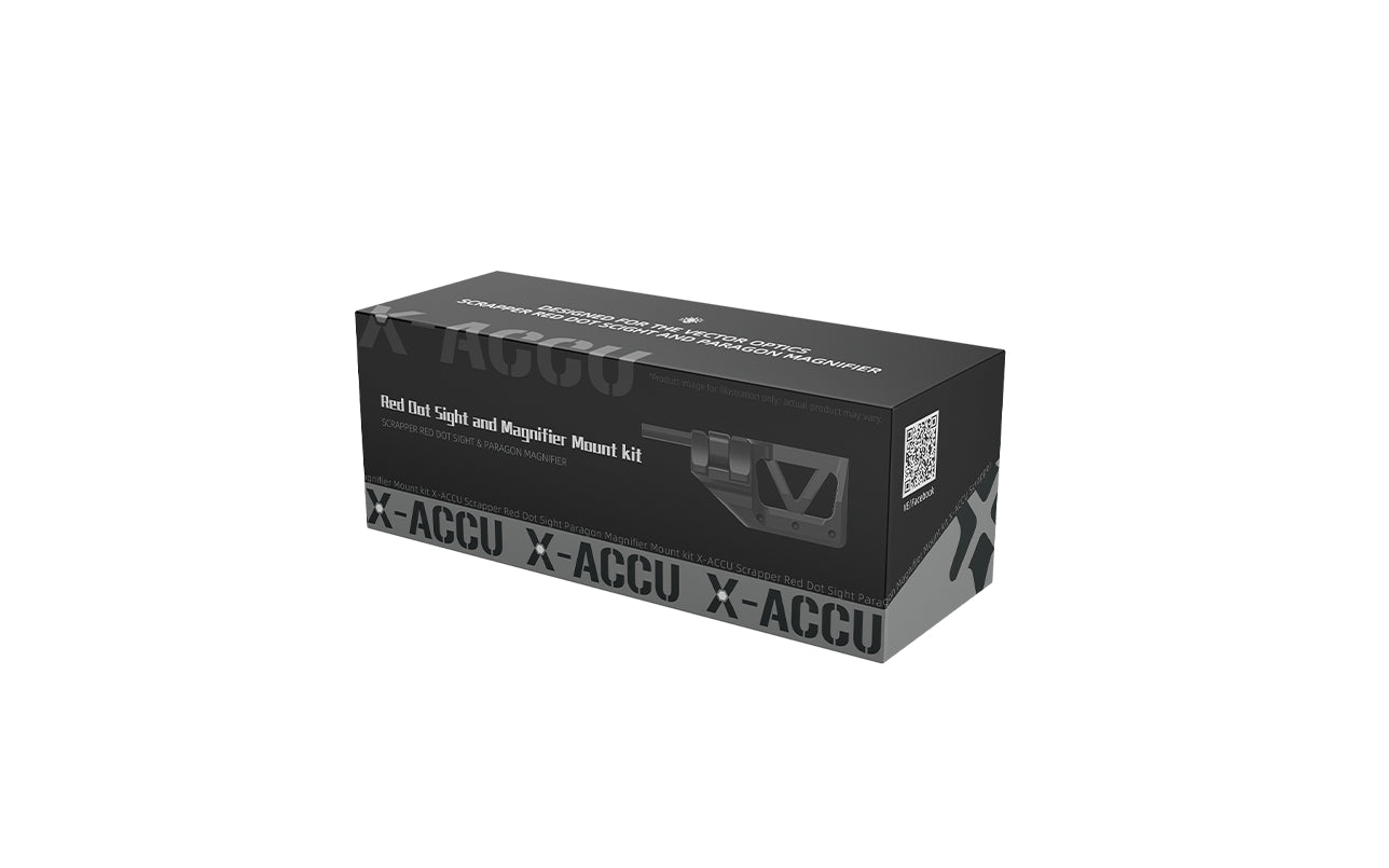 VO 1-Piece RIS Base for SCRAPPER Red Dot Sight and PARAGON Magnifier - Black