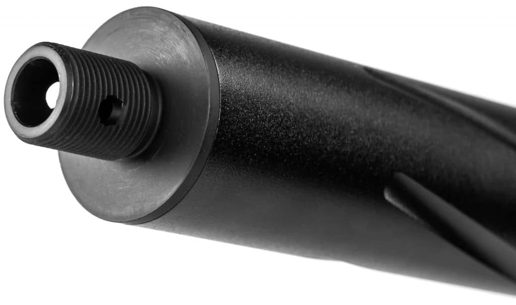 Novritsch SSG10 CNC Adapter for 14mm CCW Suppressor - Black