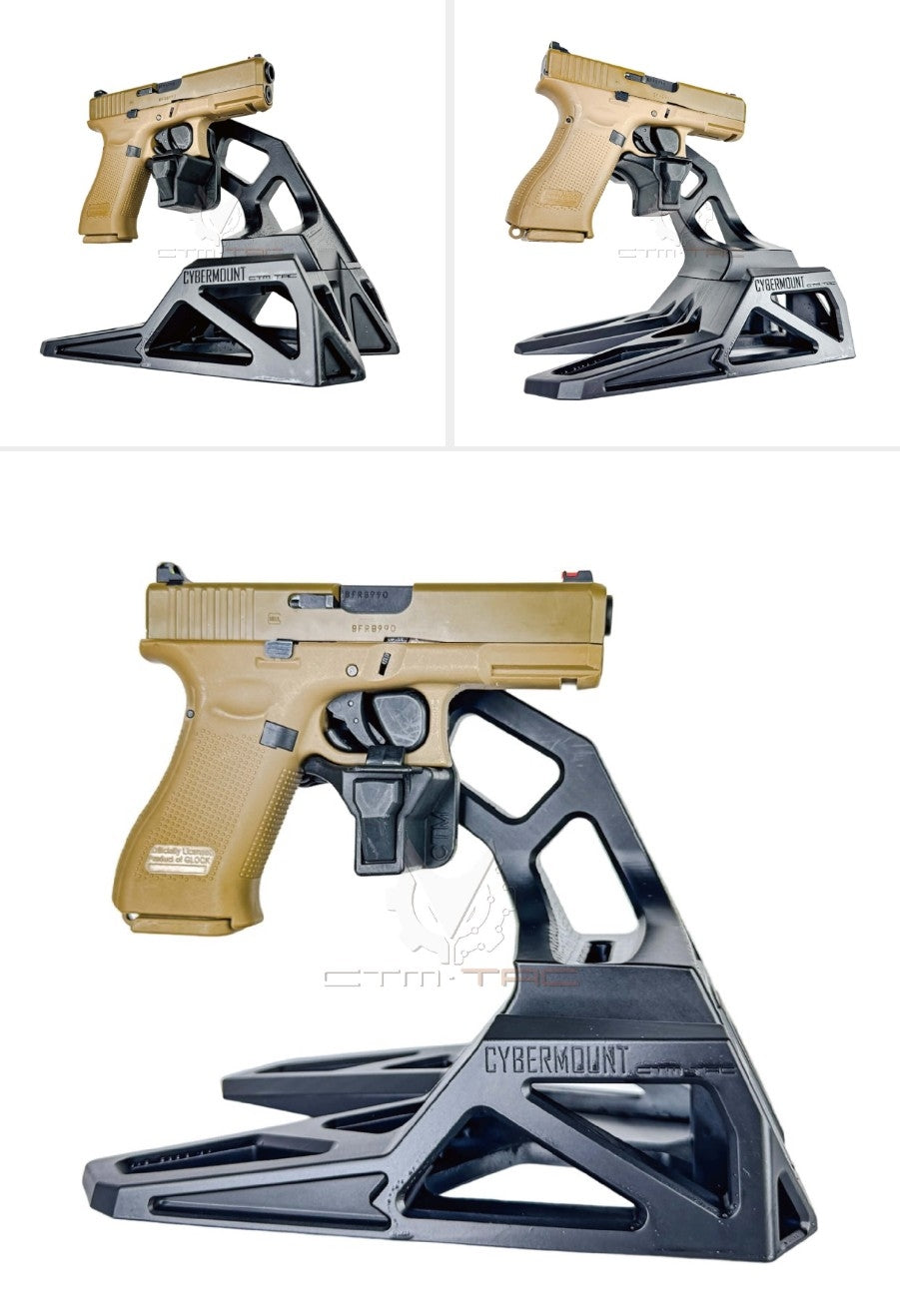 CTM CYBERMOUNT Stand for AAP-01 / G-Series Pistols - Black