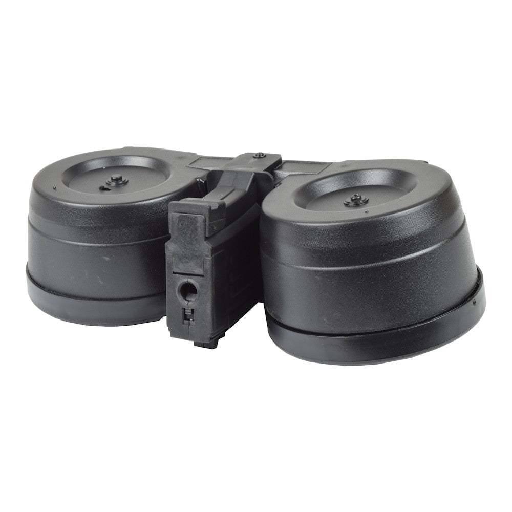 A&K CARICATORE ELETTRICO DRUM DOPPIO AK 2500 COLPI NERO (698-7B)