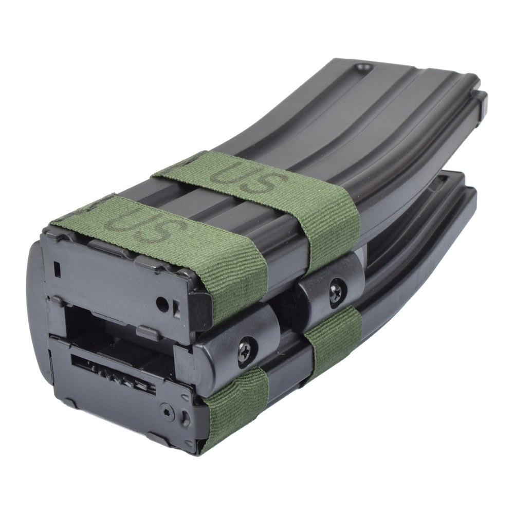 A&K CARICATORE ELETTRICO M4 1200 COLPI 2X CARICATORE ACCOPPIATO NERO (698-6CB)