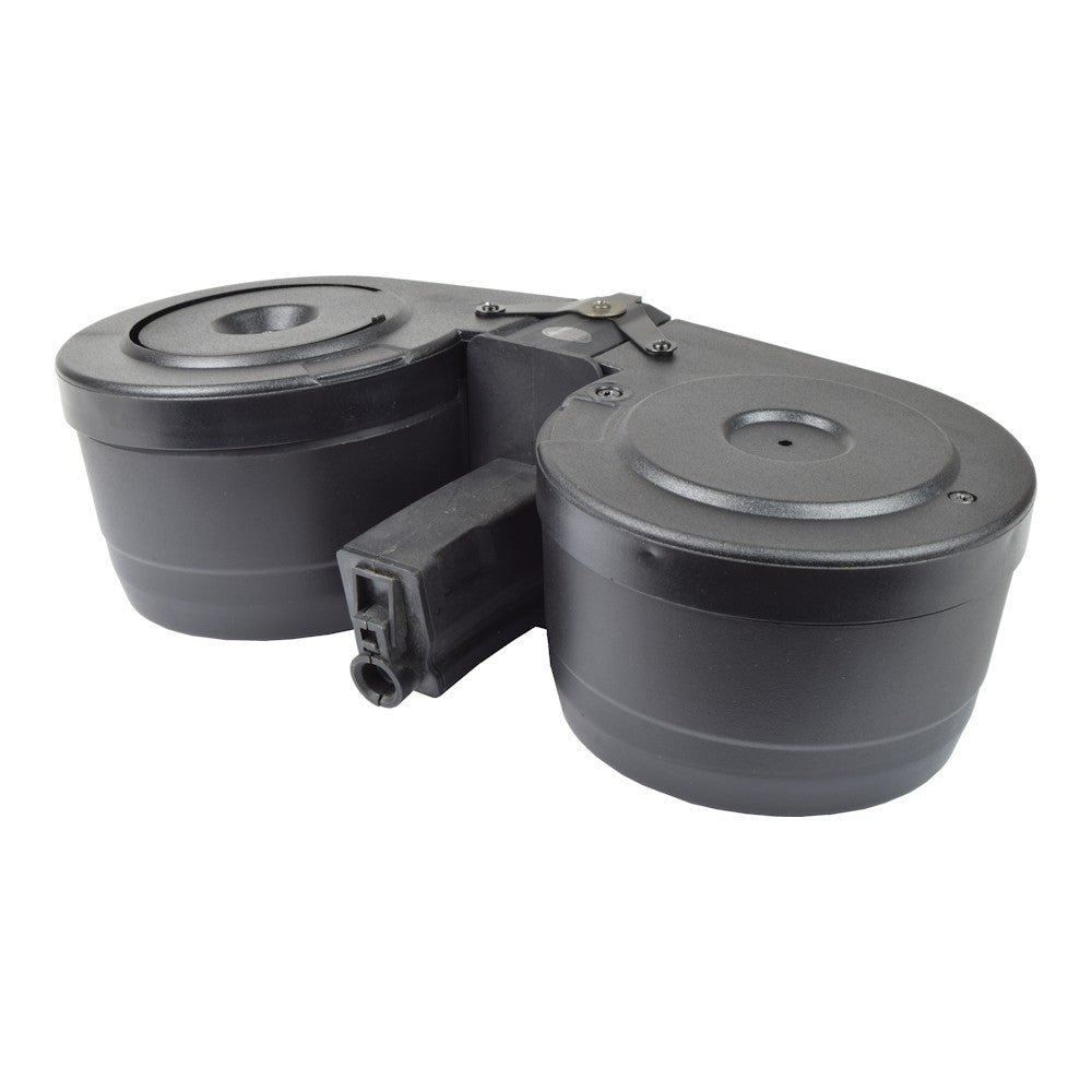 A&K CARICATORE ELETTRICO DRUM DOPPIO SERIE MP5 2500 COLPI NERO (698-8B)