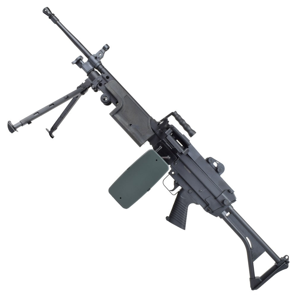 A&K FUCILE ELETTRICO ASG MINIMI M249 MK1 IN POLIMERO NERO (M249-MK1P)