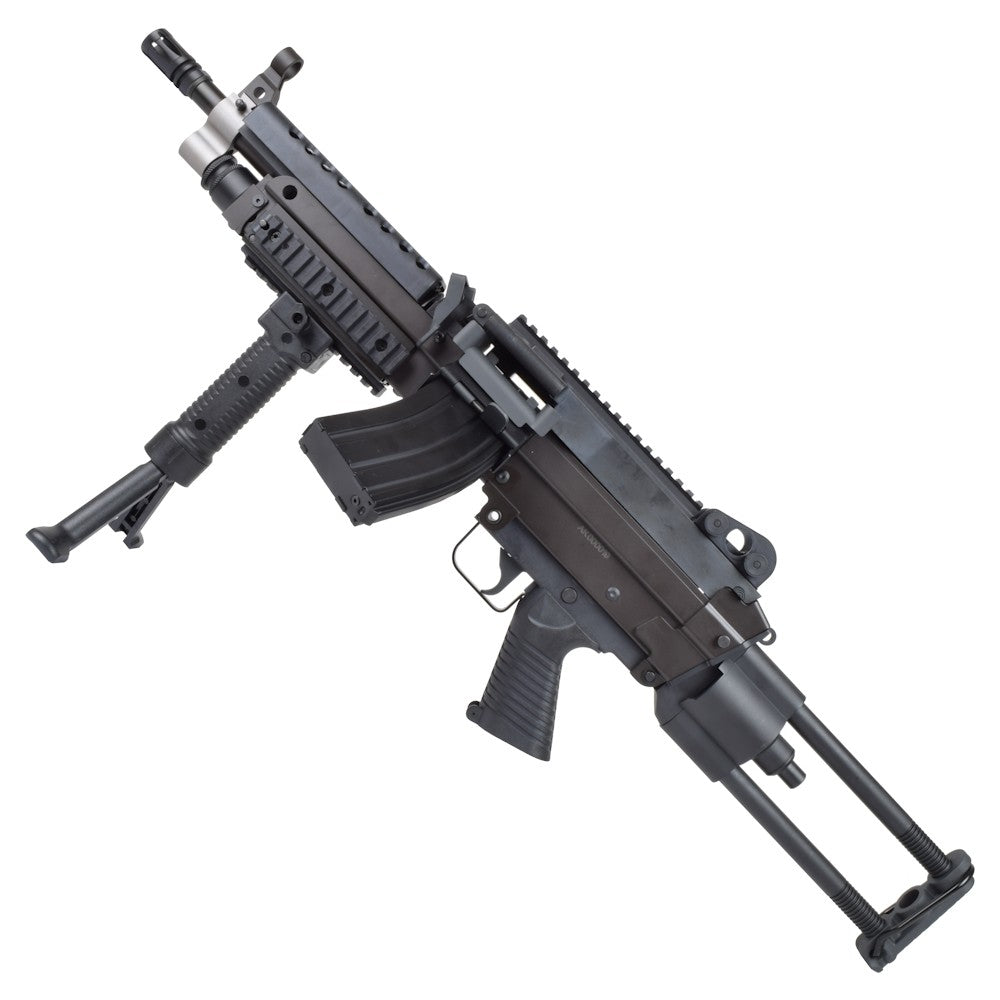 A&K FUCILE ELETTRICO ASG MINIMI M249K LEGGERA IN POLIMERO NERO (M249KP)