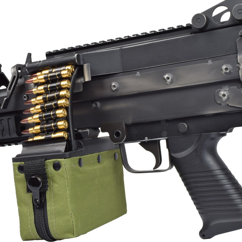A&K FUCILE ELETTRICO ASG MITRAGLIATRICE MK46 EVO BATTLE WORN NERO (MK46BWB)