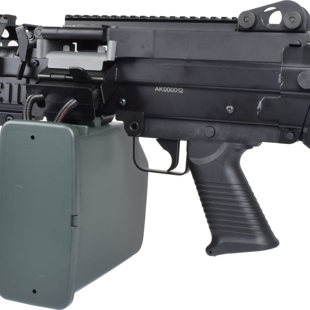 A&K FUCILE ELETTRICO ASG MITRAGLIATRICE SOF MK46 METAL VERSION NERO (MK46)