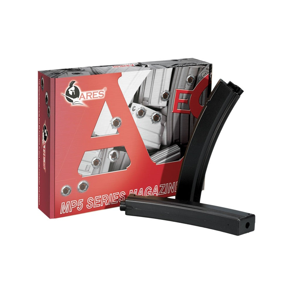 ARES BOX 10 CARICATORI MONOFILARI MID-CAP 95 bb PER MP5 NERI (AR-MAG-B-016)