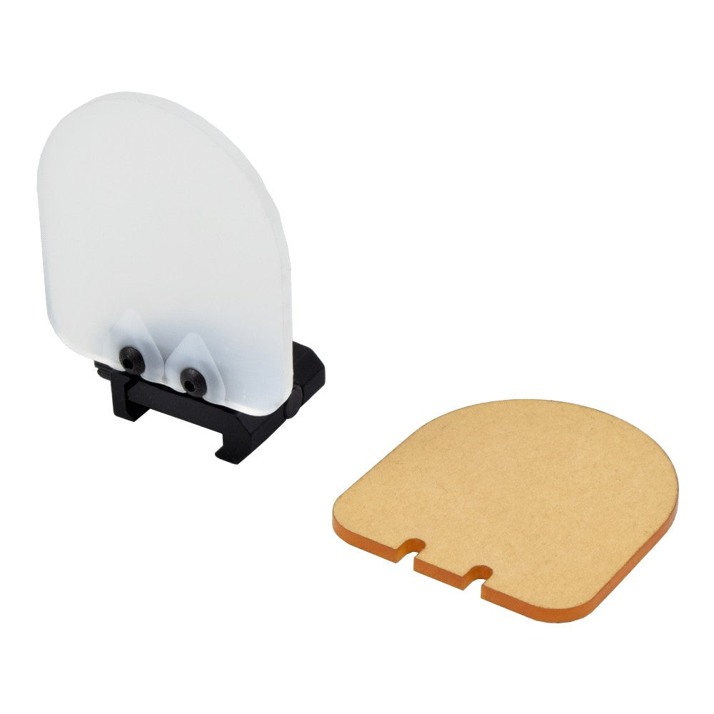 BIG DRAGON PROTEZIONE FLIP-UP PER OTTICHE/RED DOT NERO (BD-1464)
