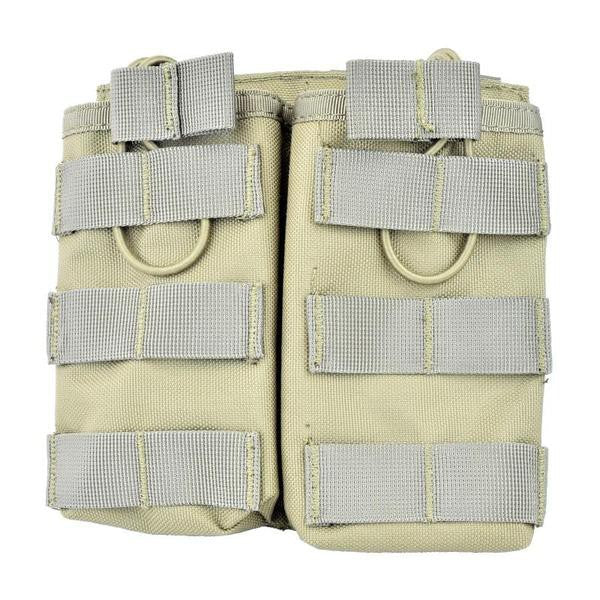 WOSPORT DOPPIA TASCA PORTA CARICATORE M4 APERTA VERDE TAN (WO-MG12T)