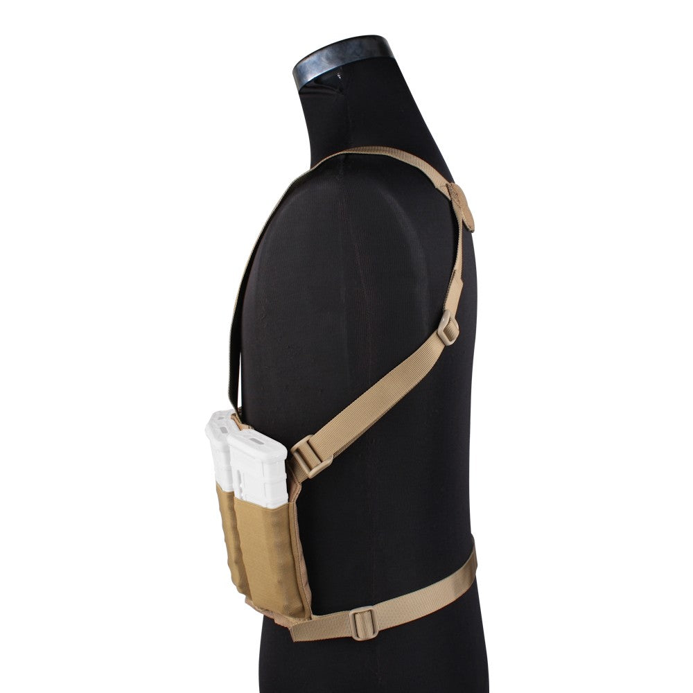 EMERSON GEAR CHEST RIG FULL MAGAZINES CB COYOTE BROWN (EM2390A)