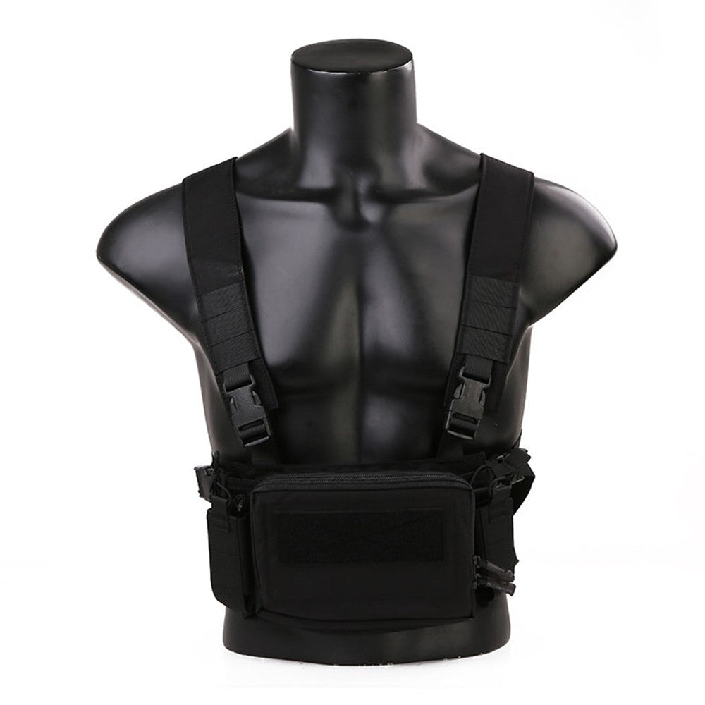 EMERSON GEAR TATTICO MICRO CHEST RIG NERO BLACK (EM9557B)