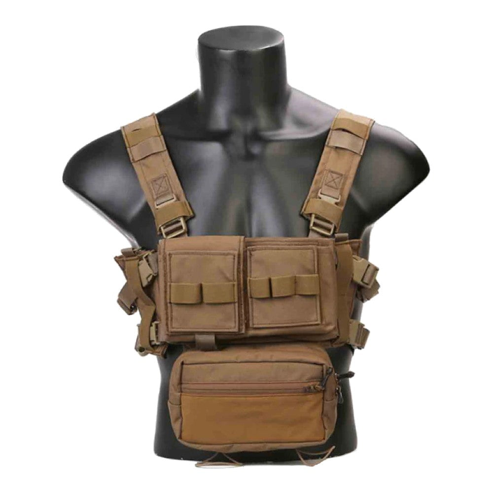 EMERSON GEAR TATTICO TACTICAL Micro MK3 CHEST RIG CB COYOTE BROWN (EM2961CB)