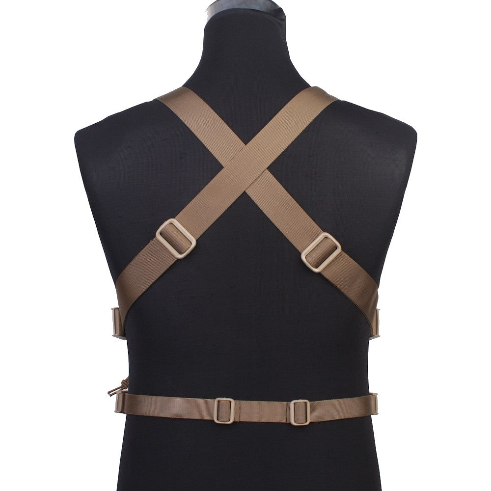 EMERSON GEAR TATTICO FRONT ASSAULTER TACTICAL CHEST RIG CB COYOTE BROWN (EM7441CB)