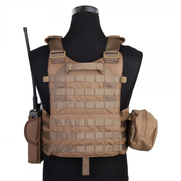 EMERSON GEAR TATTICO LBT6094A STYLE TACTICAL VEST CB COYOTE BROWN (EM7440CB)