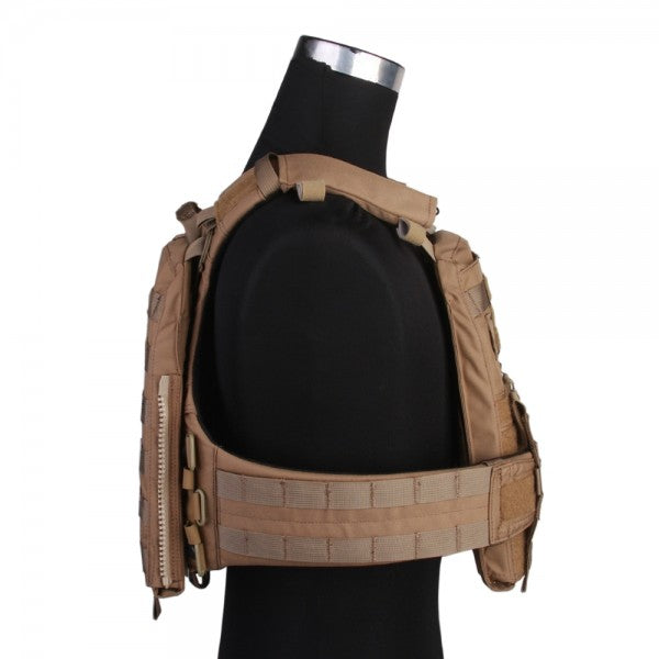 EMERSON GEAR TATTICO CP Style Lightweight AVS Vest CB COYOTE BROWN (EM7397CB)