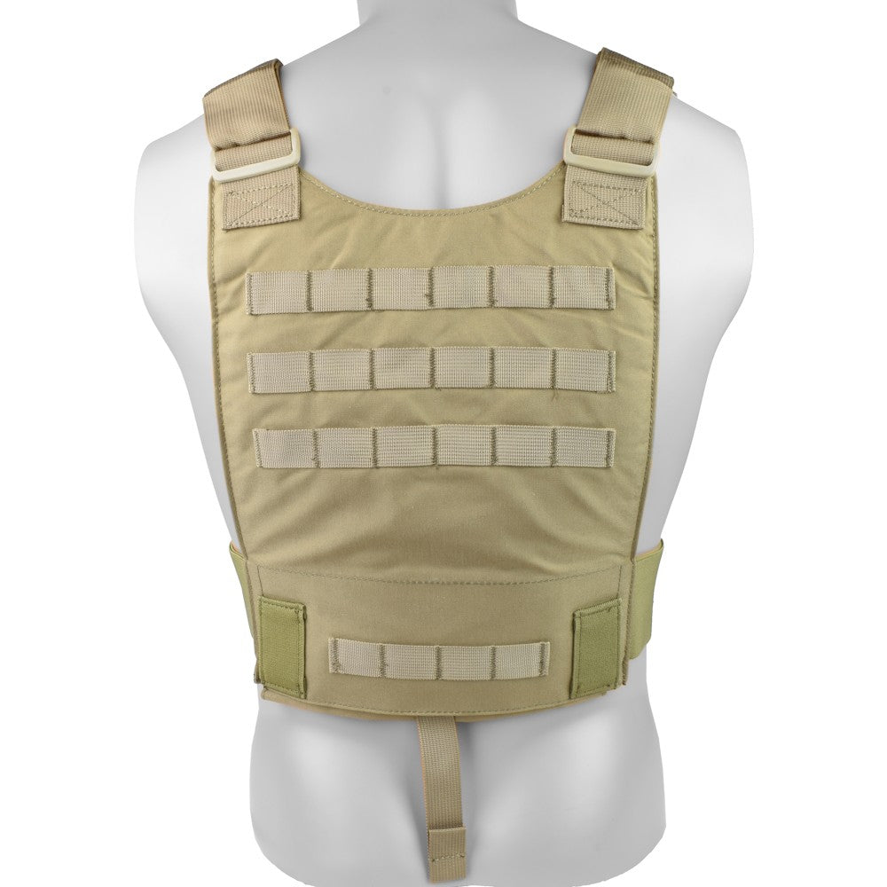 EMERSON GEAR TATTICO TACTICAL VEST PLATE CARRIER SLICK CB COYOTE BROWN (EM2982E)