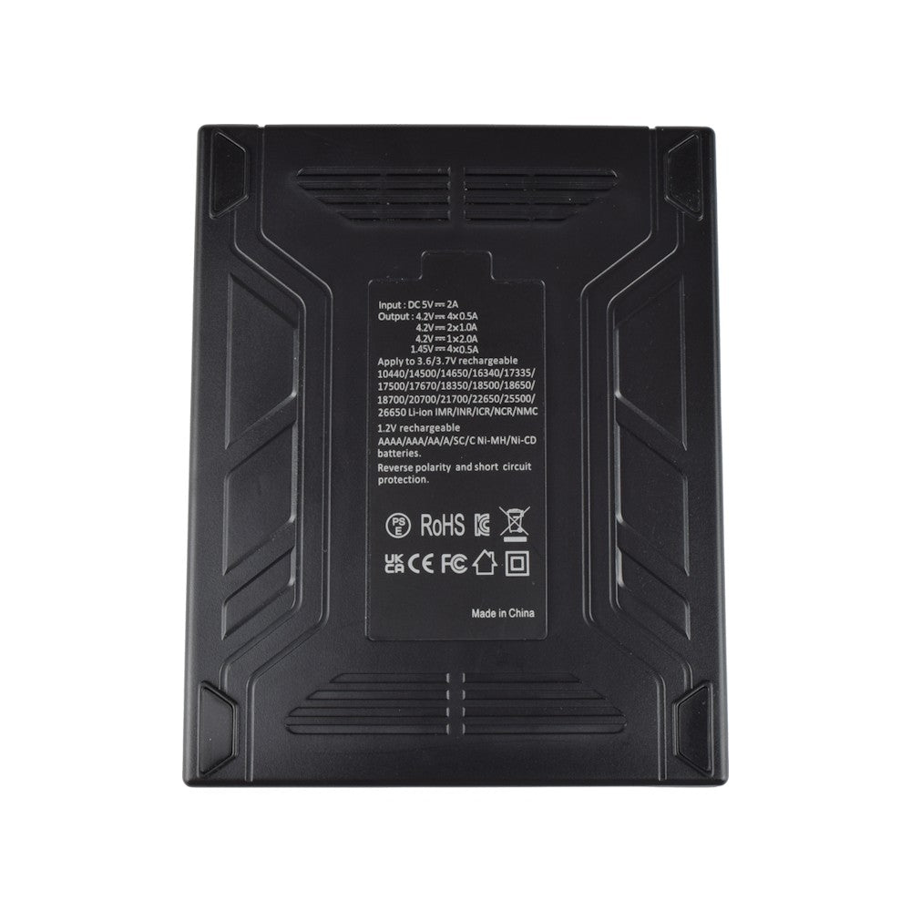 FUEL CARICABATTERIE USB Ni-MH - Ni-CD - Li-ION (FL-D4S)