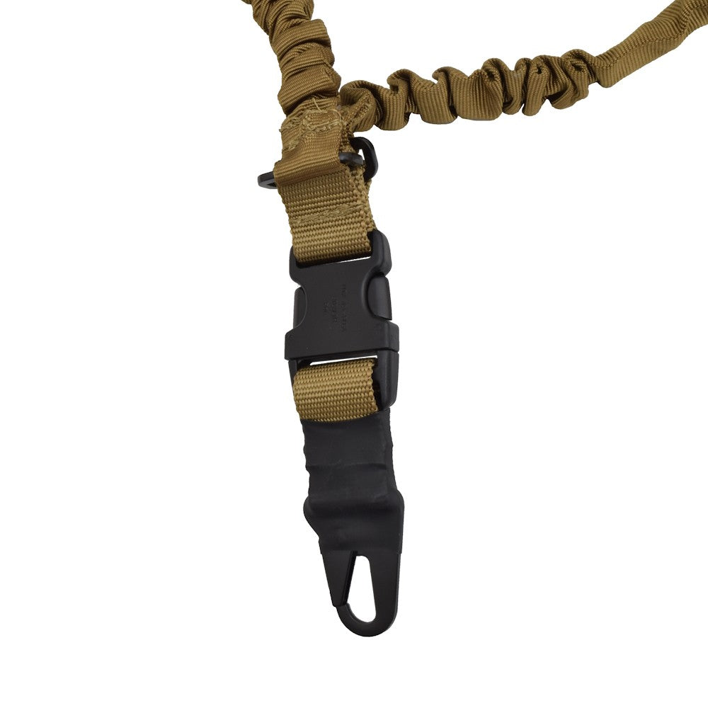 JS-TACTICAL CINGHIA A 1 PUNTO BUNGEE CB COYOTE BROWN (JS-1009T)