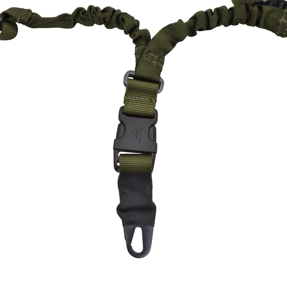 JS-TACTICAL CINGHIA A 1 PUNTO BUNGEE VERDE OLIVE DRAB (JS-1009V)