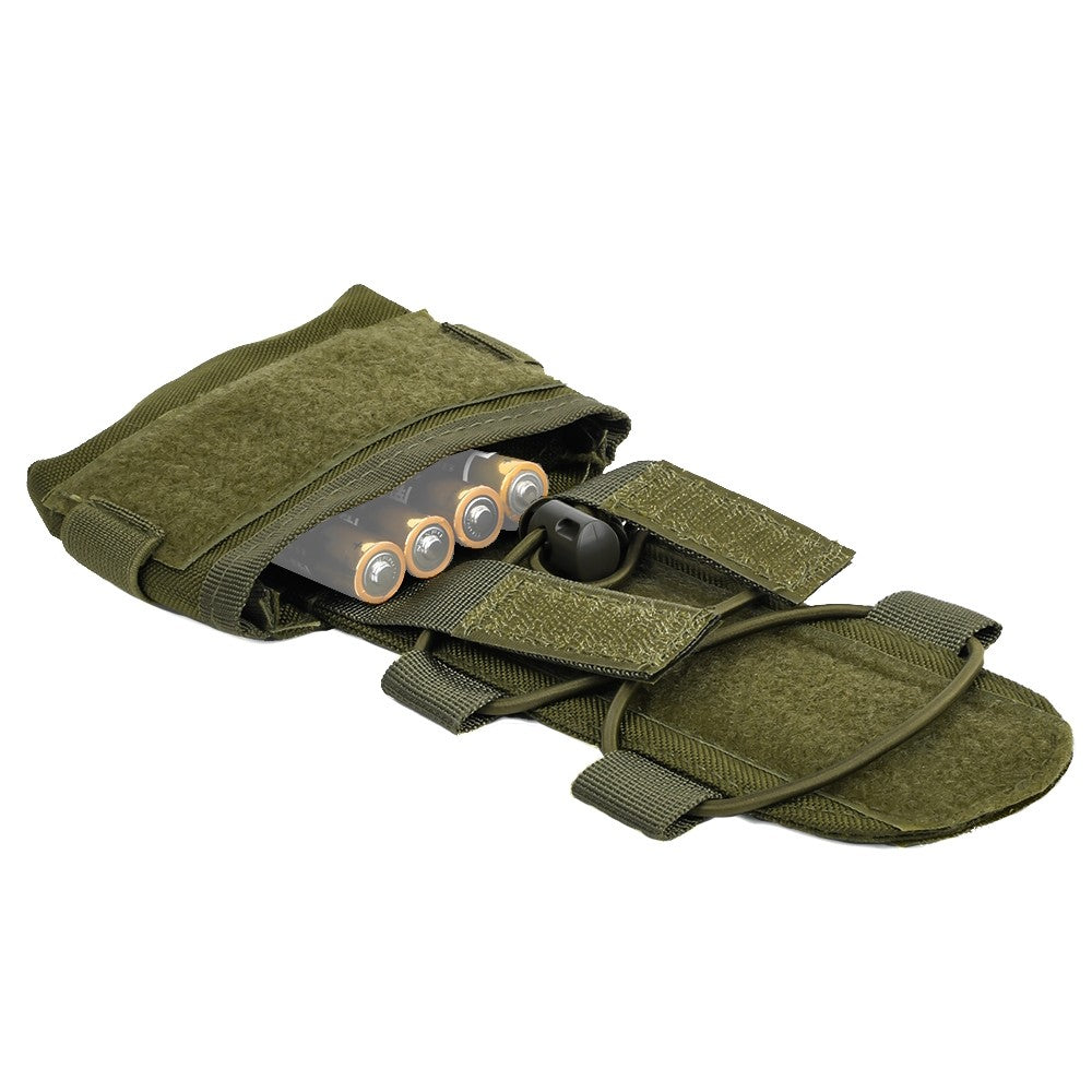 NHELMET BATTERY CASE PER ELMETTO OLIVE DRAB (NH3013-V)