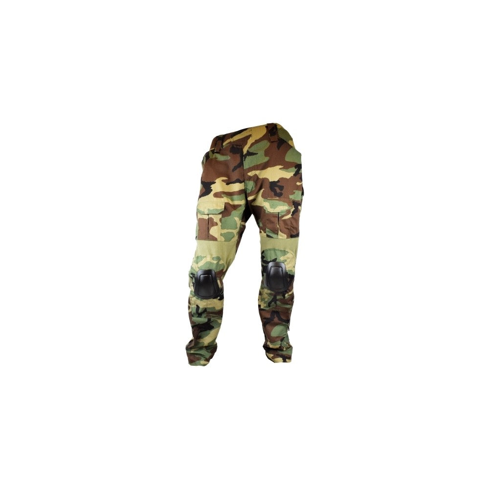 PANTALONE TAGLIO COMBAT G3 JS WARRIOR WOODLAND TAGLIA XL (JSWAR-PT-W-XL)