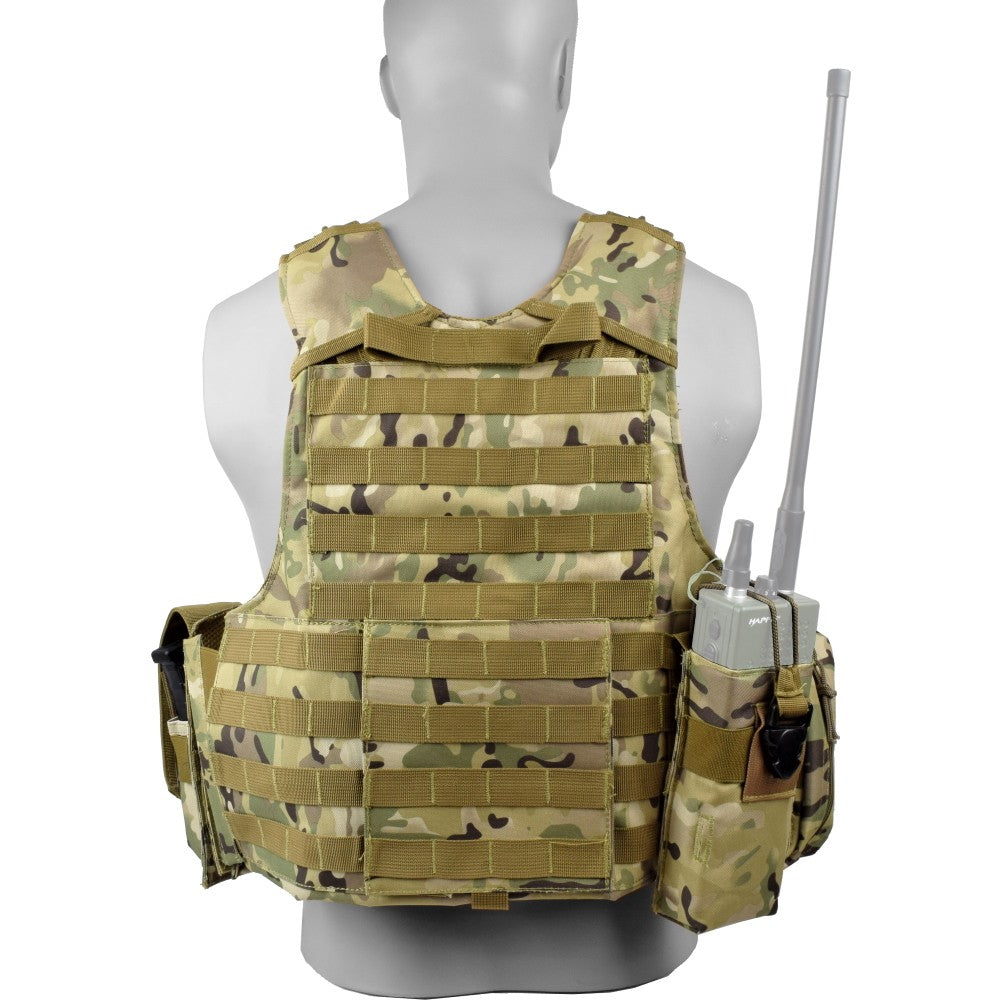 ROYAL TACTICAL VEST PLATE CARRIER CIRAS MULTICAM (V1026MUL)