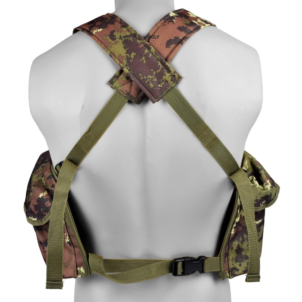 ROYAL TACTICAL VEST TATTICO TALEBAN CHICOM AK CHEST RIG VEGETATO ITALIANO (H7301TC)