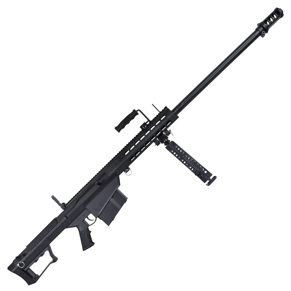 SNOW WOLF FUCILE SNIPER BOLT ACTION BARRET M107A1 FULL METAL NERO (SW-024S)