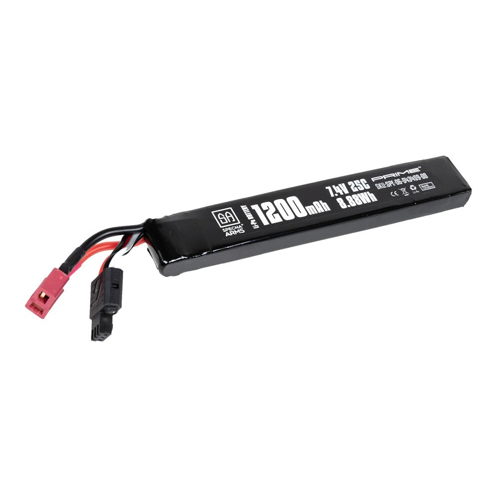 SPECNA ARMS BATTERIA LI-PO 7.4V x 1200MAH 25C STICK DEANS MINI G-TECH (SPE-06-043459)