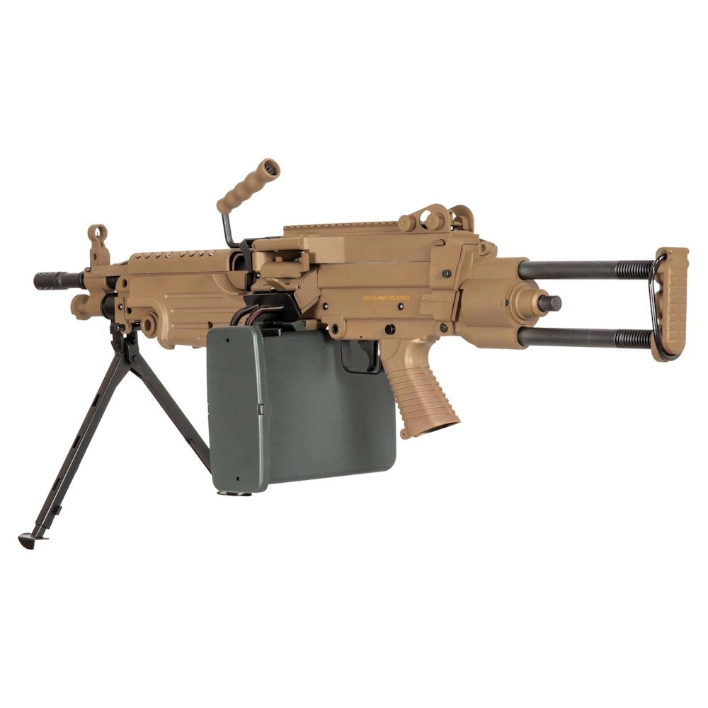 SPECNA ARMS FUCILE ELETTRICO SA-249 PARA CORE MACHINE GUN TAN (SPE-01-028615)