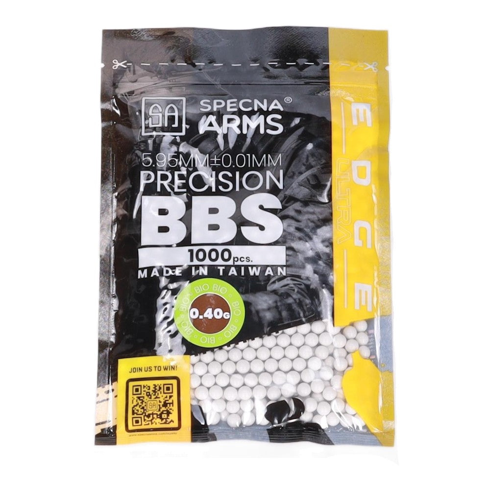 SPECNA ARMS PALLINI EDGE ULTRA BIO 0,40G BIANCHI 1000 PEZZI (SPE-16-048750)