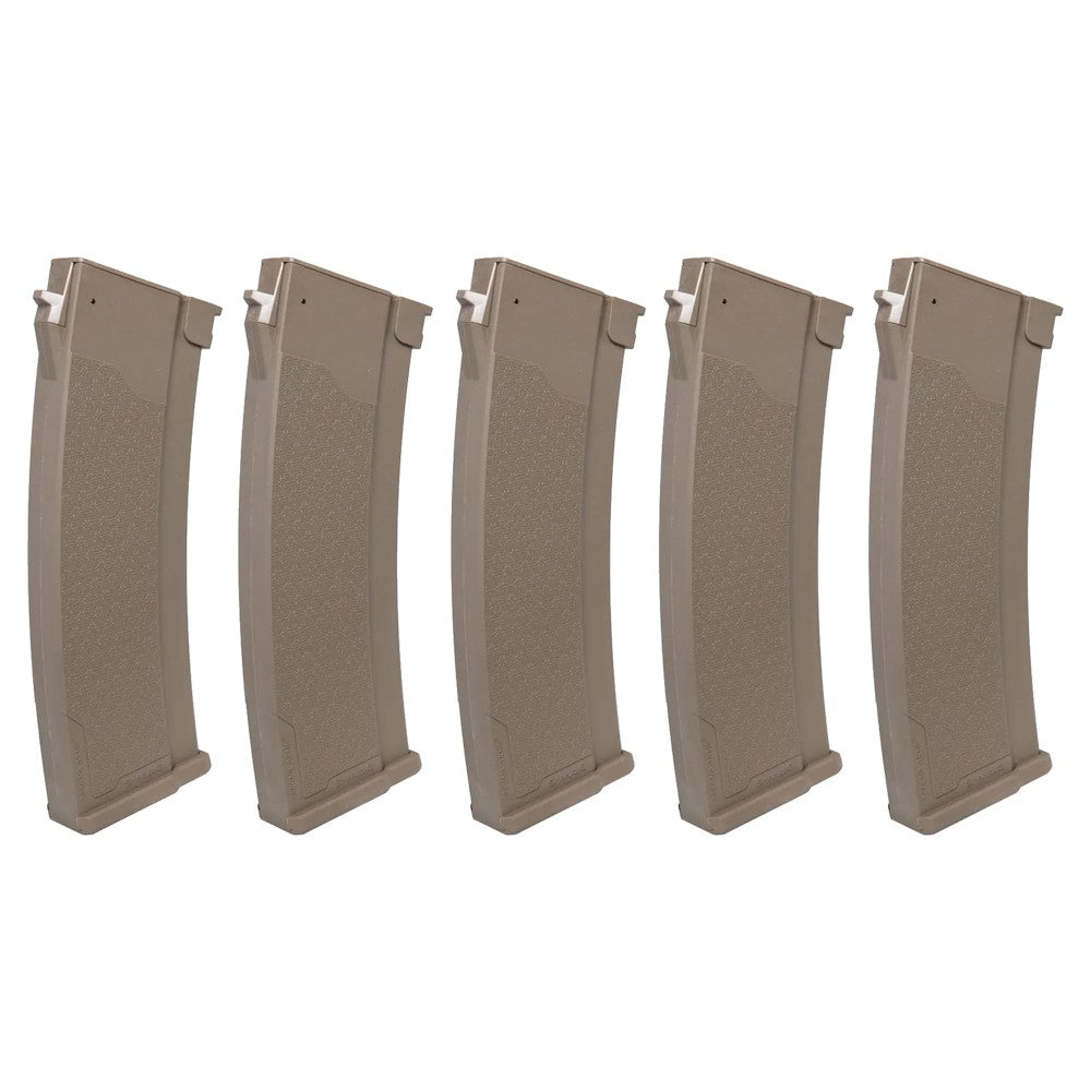 SPECNA ARMS SET 5x CARICATORI MID-CAP S-MAG 175 COLPI PER SERIE J TAN (SPE-05-032795)