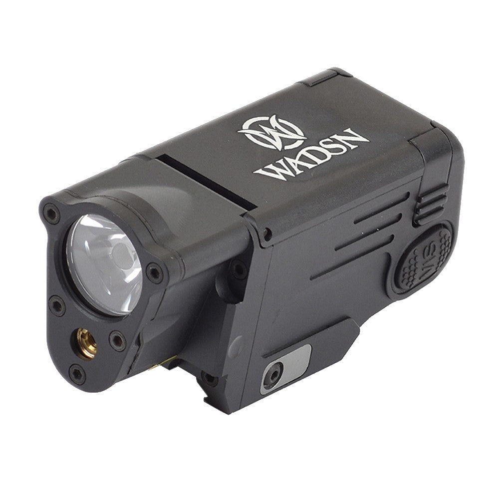 WADSN LASER ROSSO E TORCIA LED PER PISTOLE NERA (WM113-B)