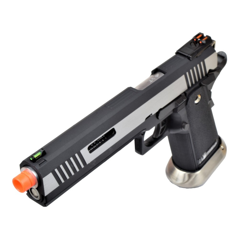 WE PISTOLA A GAS HI-CAPA 6.0 HICAPA DA TIRO I-REX B SILVER / SILVER BARREL (WH18B2-2TSV)