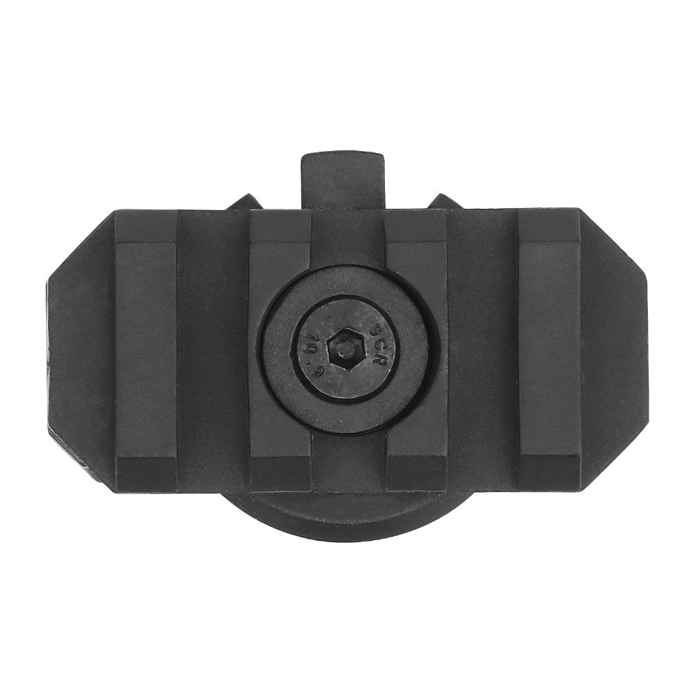 WOSPORT 2 SLITTE ROTANTI ACCESSORI PER ELMETTI CON GUIDA 19mm NERE (WO-HL51)