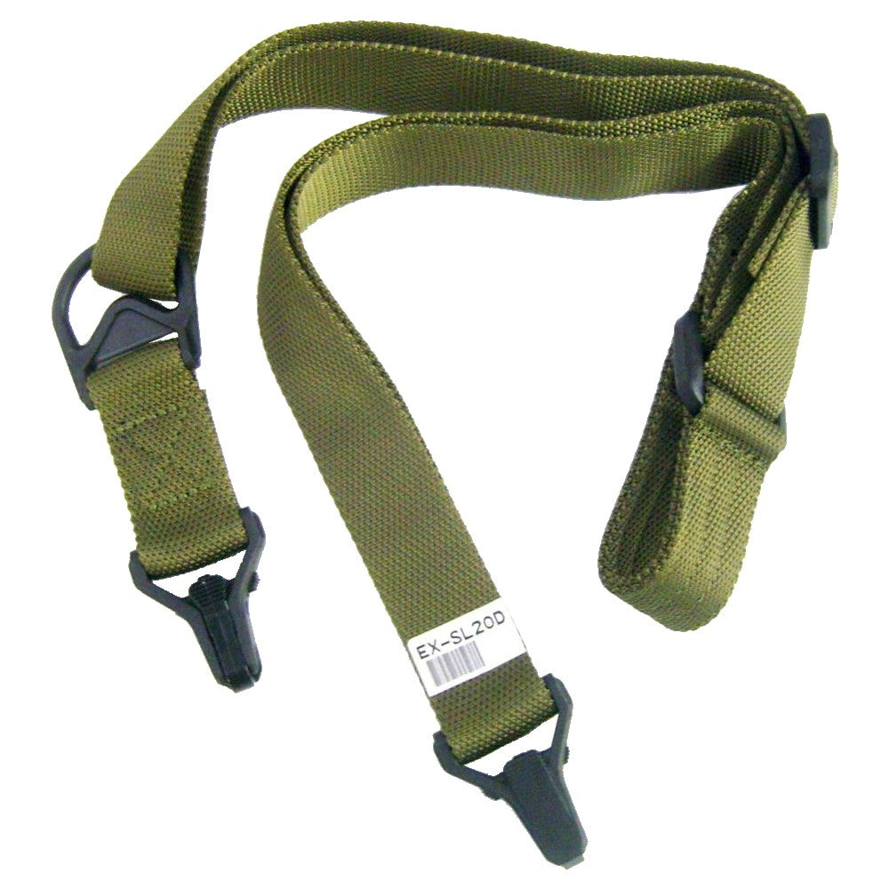 WOSPORT CINGHIA FUCILE QUICK QD A 2 PUNTI VERDE OLIVE DRAB (EX-SL2OD)