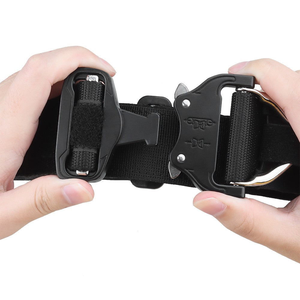 WOSPORT CINTURA TATTICA RINFORZATA SLIM CON COBRA QD COMBAT BELT NERA (WO-BA28B)