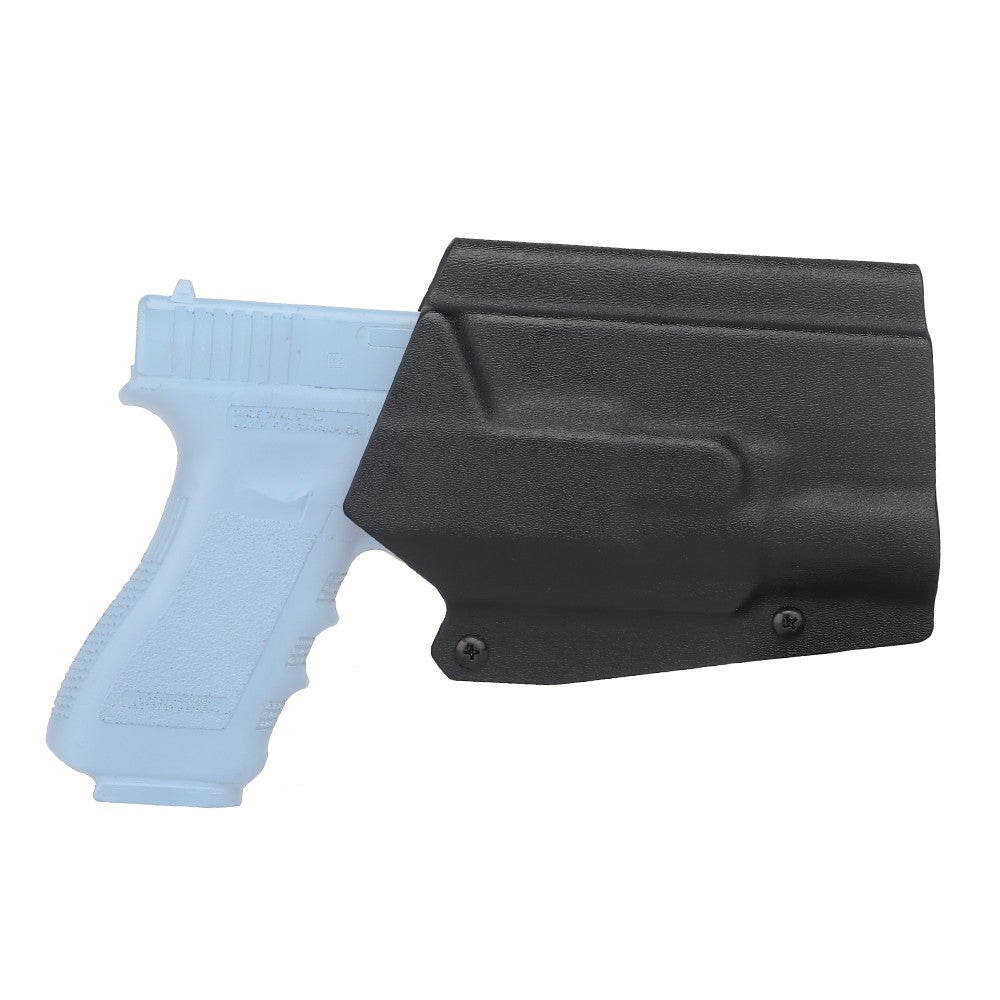 WOSPORT FONDINA DA COMPETIZIONE IN KYDEX QUICK PULL PER SERIE G17 GLOCK 17 NERO (WO-GB09B)