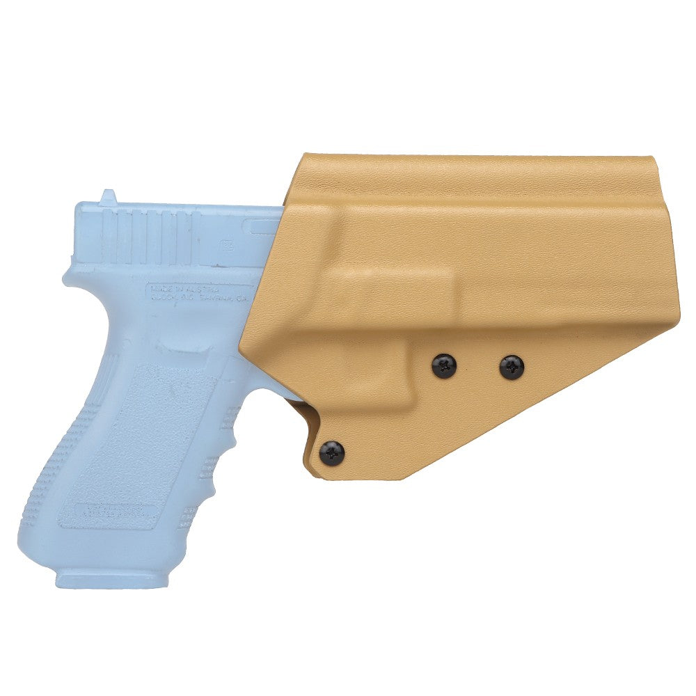 WOSPORT FONDINA DA COMPETIZIONE IN KYDEX QUICK PULL PER SERIE G34 GLOCK 34 TAN (WO-GB10T)
